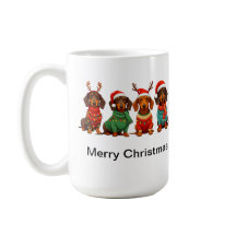 Dachshunds de Santa
