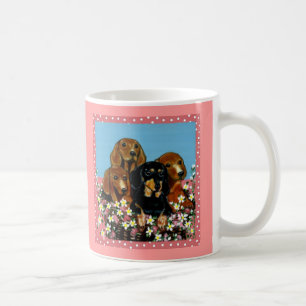 Taza De Café Dachshunds del Día de la Madre