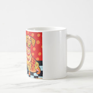 Taza De Café Dachshunds por el brezo Galler