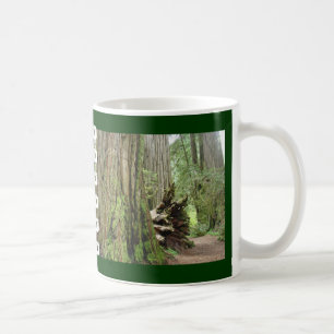 Taza de café DAD DAD Grandes árboles de secuoya Fo