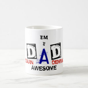 Taza De Café DAD: ¡Darn Awesome Demigod!