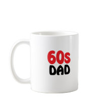taza de café DAD de los 60