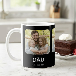 Taza De Café Dad Established Script Photo