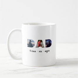 Taza De Café Dad Father's day personalized photo gift 
