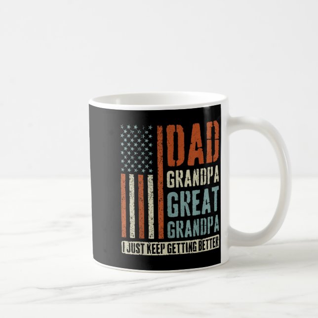 Taza De Café Dad Grandpa Great Grandpa  (Derecha)