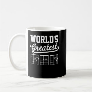 Taza De Café Dad Guitar Y Bass Player Navidades Gift_300