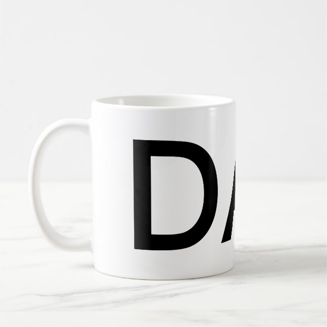 Taza De Café Dad Mug | Regalo del día del padre (Izquierda)