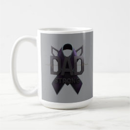 Taza De Café Dad Strong Cancer Awareness Mug – Inspirational Gi