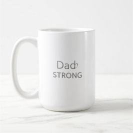 Taza De Café Dad Strong Cancer Awareness Mug – Inspirational Gi