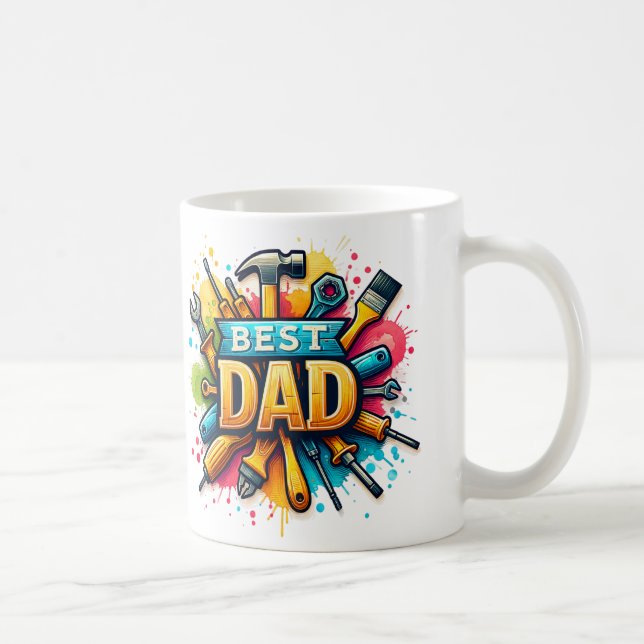Taza De Café Dad The Fixer (Derecha)