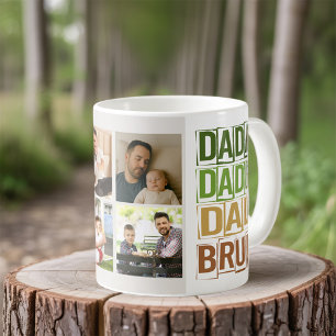 Taza De Café Dada Daddy Papá Bruh 4 Foto