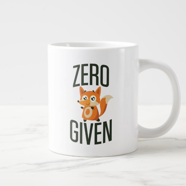 Taza de café dada Fox cero 20oz (Derecha)