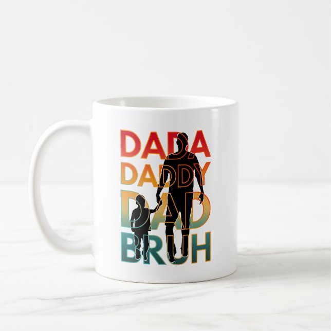 TAZA DE CAFÉ DADA PAPÁ PAPÁ BRUH (Izquierda)