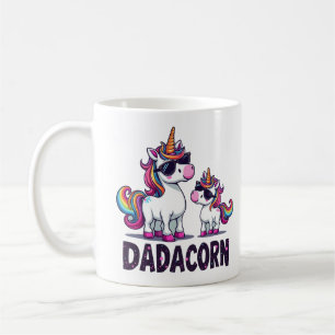Taza De Café Dadacorn - El mágico papá de unicornio
