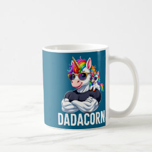 Taza De Café Dadacorn Músculo Unicornio Papá Divertido Día del 