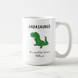 Taza De Café Dadasaurus Funny T-Rex