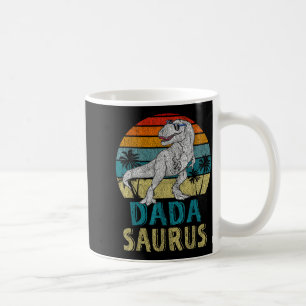 Taza De Café Dadasaurus T Rex Dinosaur Dada Saurus Coincidencia