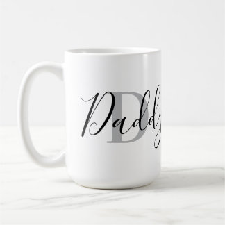 Taza De Café Daddy Monogram Grey
