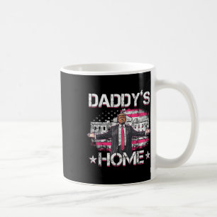 Taza De Café Daddys home Trump Pink 2024