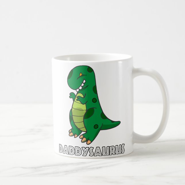 Taza De Café Daddysaurus (Derecha)