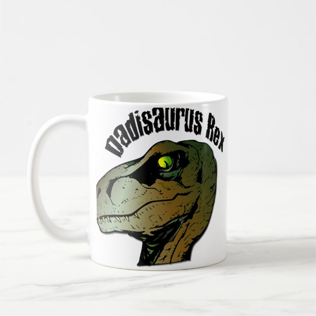 Taza De Café Dadisaurus Rex (Izquierda)