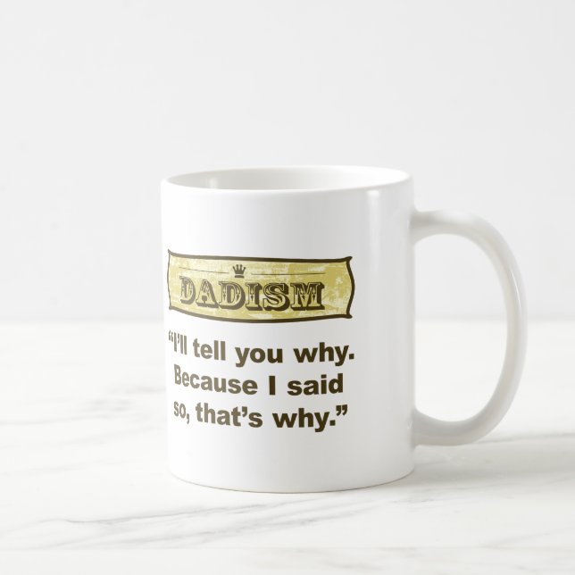 Taza De Café Dadism - porque dije tan (Derecha)