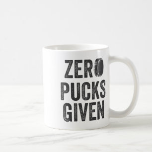 Taza De Café Dado cero discos Sarcástico Hockey adulto para hom