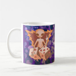 Taza De Café Dados Alien