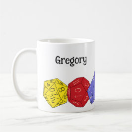 Taza De Café Dados de juegos RPG, tablero, juegos de fantasía p