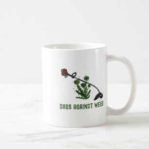 Taza De Café Dads contra Weed Funny Dad Chiste _1