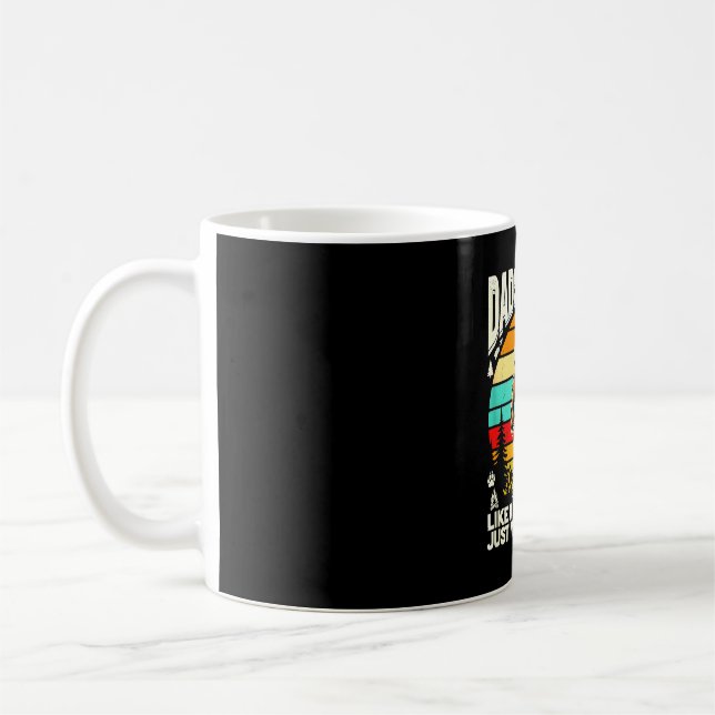 Taza De Café Dadsquatch como un padre regular más squatchy (Izquierda)