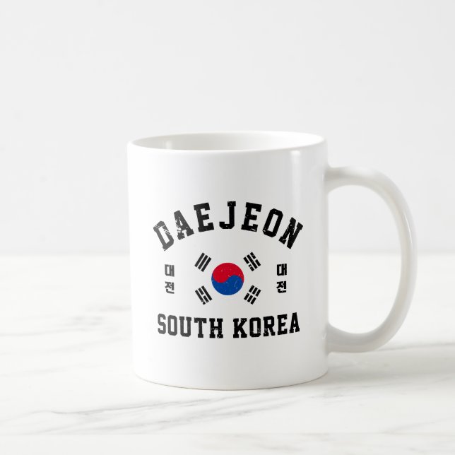 Taza De Café Daejeon Corea del Sur (Derecha)