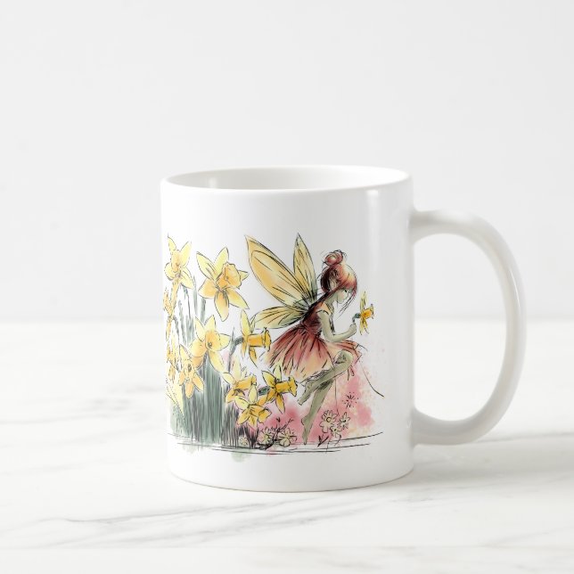 Taza De Café Daffodil Fairy (Derecha)