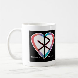 Taza De Café Daga de Amor Bindrune