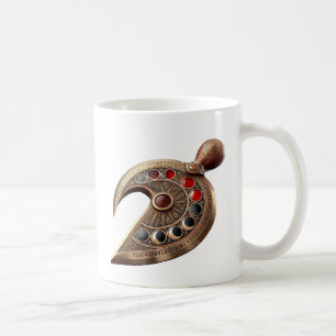 Taza De Café Daga Lunar de Bronce Kopis
