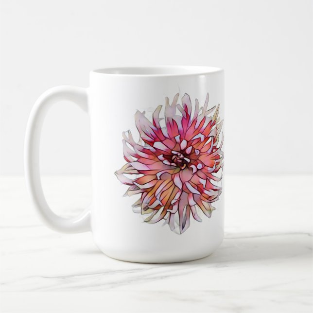 TAZA DE CAFÉ DAHLIA FLOWER (Izquierda)