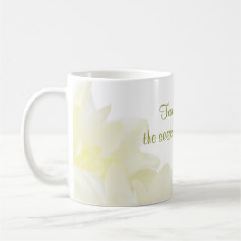 Taza De Café Dahlia White Flower Teacher