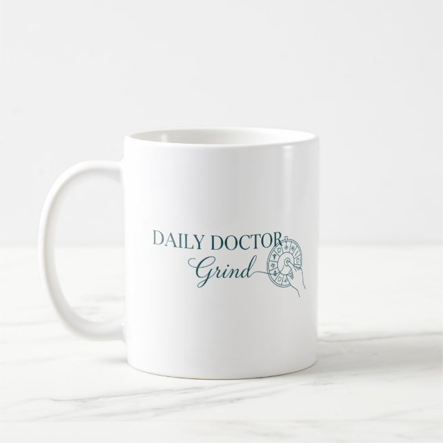 Taza De Café Daily Doctor Grid (Izquierda)
