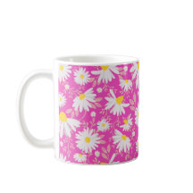 Daisies de primavera-rosado