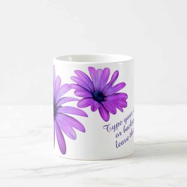 Taza De Café Daisy Beer Glass Personalizado Daisies Mugs & Gift (Centro)