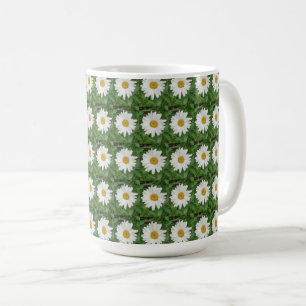 Taza De Café Daisy blanco