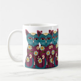 Taza De Café Daisy Cats