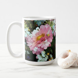 Taza De Café Daisy en rosa