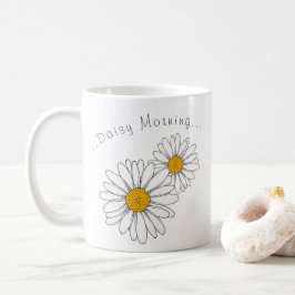 Taza De Café Daisy Flower Mug