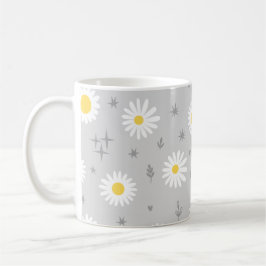 Taza De Café Daisy gris