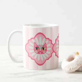 Taza De Café Daisy Kitty Face Purr-fect
