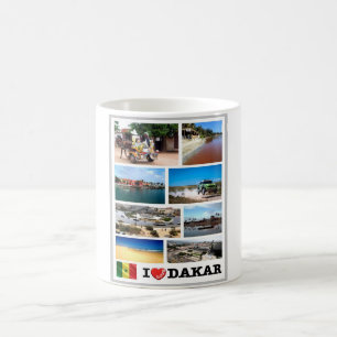 Taza De Café Dakar I Love - Senegal