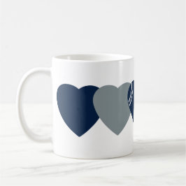 Taza De Café Dallas Cowboys Football Heart Design
