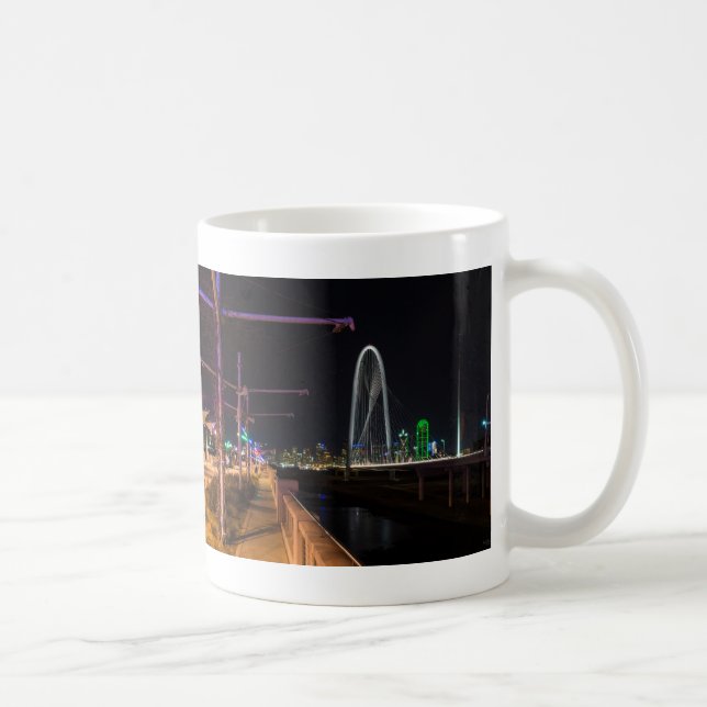 Taza De Café Dallas Evening Walk Coffee Mug (Derecha)
