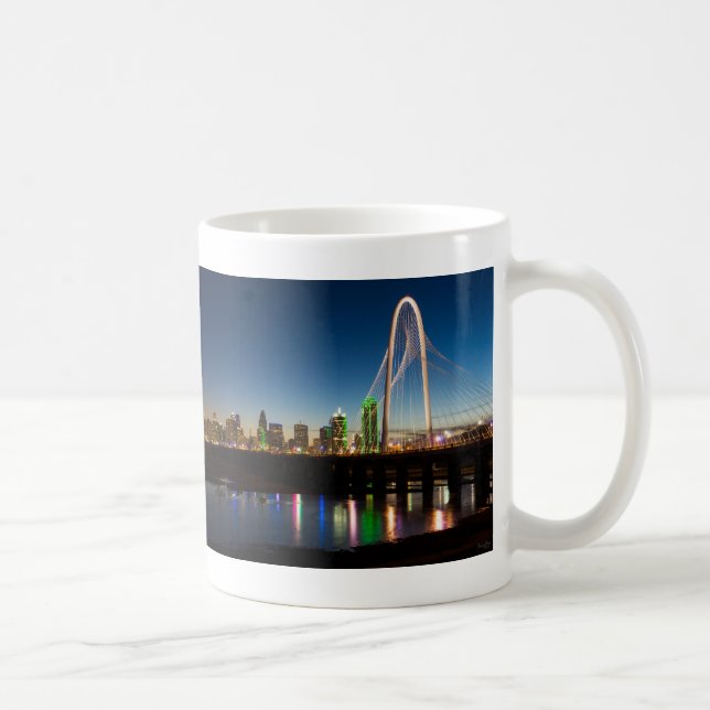 Taza De Café Dallas Skyline Dawn Coffee Mug (Derecha)
